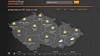 Meteoskop.cz předpovídá jako jediný počasí pro 15 tisíc míst po celé ČR, nabízí i unikátní meteogramy