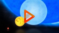 Astronomové nalezli hvězdu 300krát hmotnější než Slunce