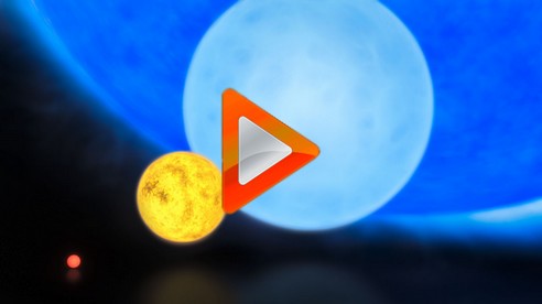 Astronomové nalezli hvězdu 300krát hmotnější než Slunce